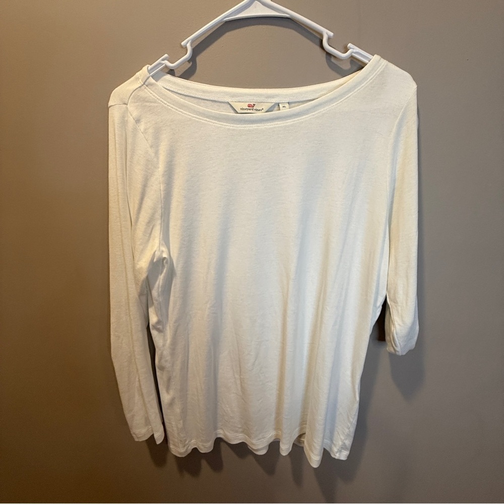Vineyard Vines Long Sleeve (White) XL